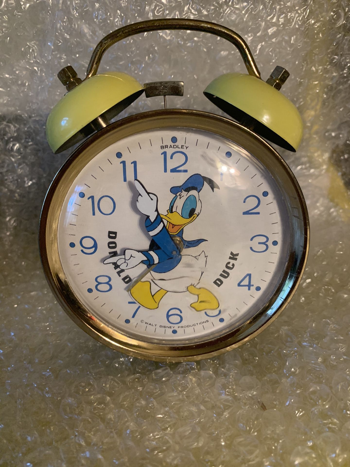 Vintage Donald Duck Alarm Clock