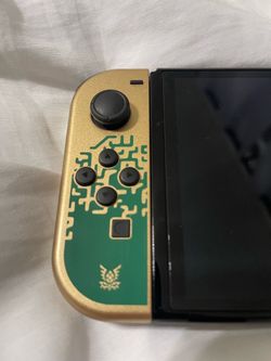 Switch OLED Zelda edition.