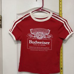 Original Women’s Budweiser Hybrid Apparel Size XS & Hooters Uniform Size Small (2) Items