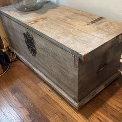Vintage Wooden Chest