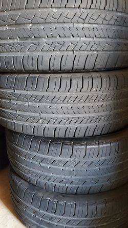 (4) 215/55R17 USED TIRES