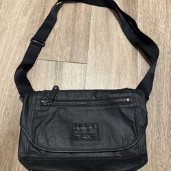 Agnès b. Men/Women Black Crossbody Bag