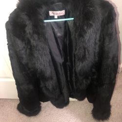 Womens Fux Fur Jacket 