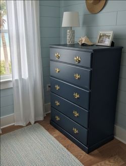 Refurbished solid wood dresser