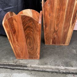 Hardwood Storage Bins