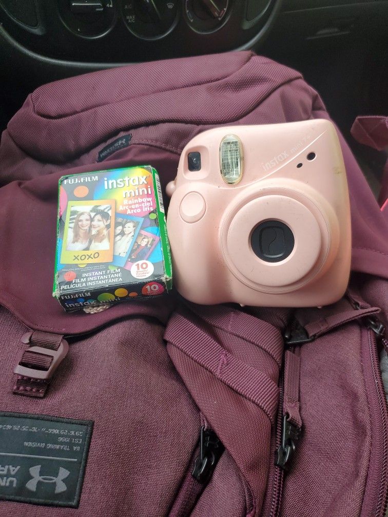 Instax Mini 7+ W/1 Box Rainbow Instant Film