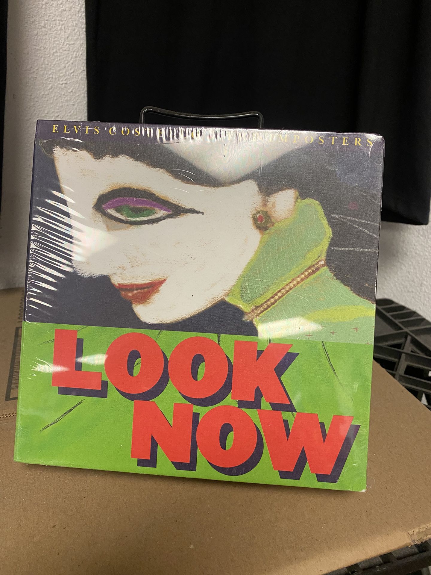 Elvis Costello & The Impostors 8 X 7” Box Set “Look Now”
