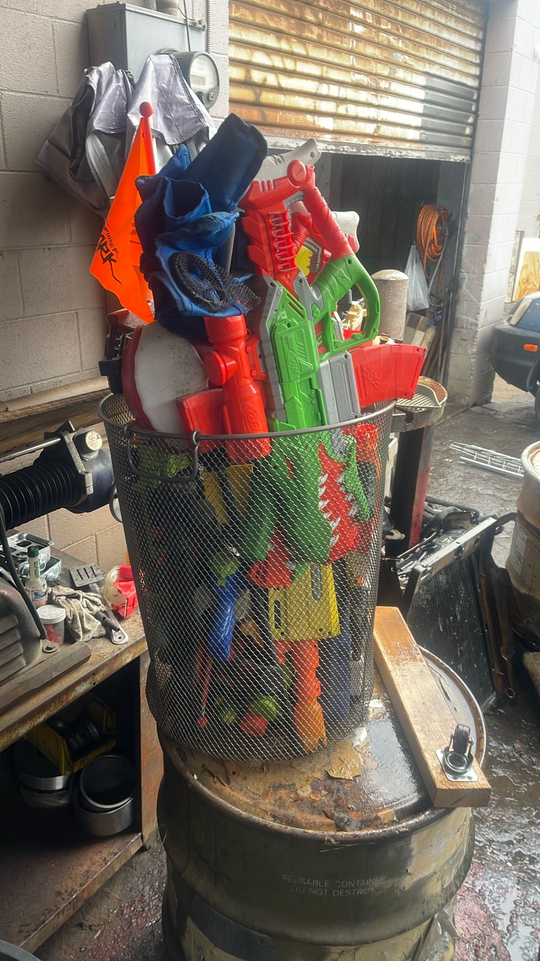 Nerf Guns And Water Guns