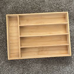 Bamboo Kitchen Storage Box Drawer