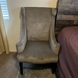 Studded Accent Chair