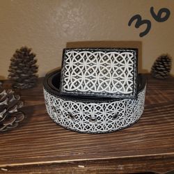 Cintos Pitiados Western