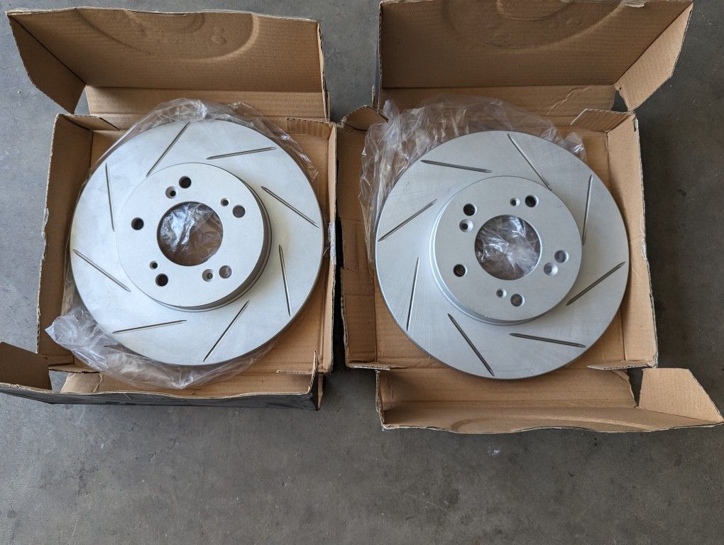 Integra Type R DC2 R1 Concepts Slotted Rotors ITR