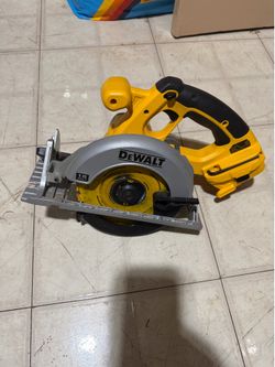 Dewal saw 6 1/2 blade