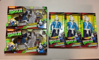 TMNT Tales of the Teenage Mutant Ninja Turtles Sealed Figure Lot – 5 Figures Usagi Yojimbo