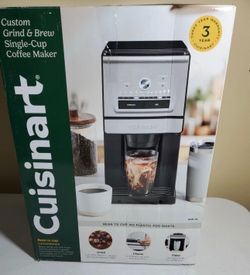 Cuisinart Custom Grind & Brew Single-Cup Coffee Maker