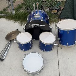 Used Beginner Drum Set (Incomplete)