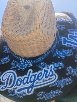 Dodgers Straw Hat