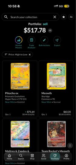 Pokémon card lot