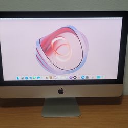 Apple iMac 21.5in 1TB HDD 8GB memory Mac Os Catalina