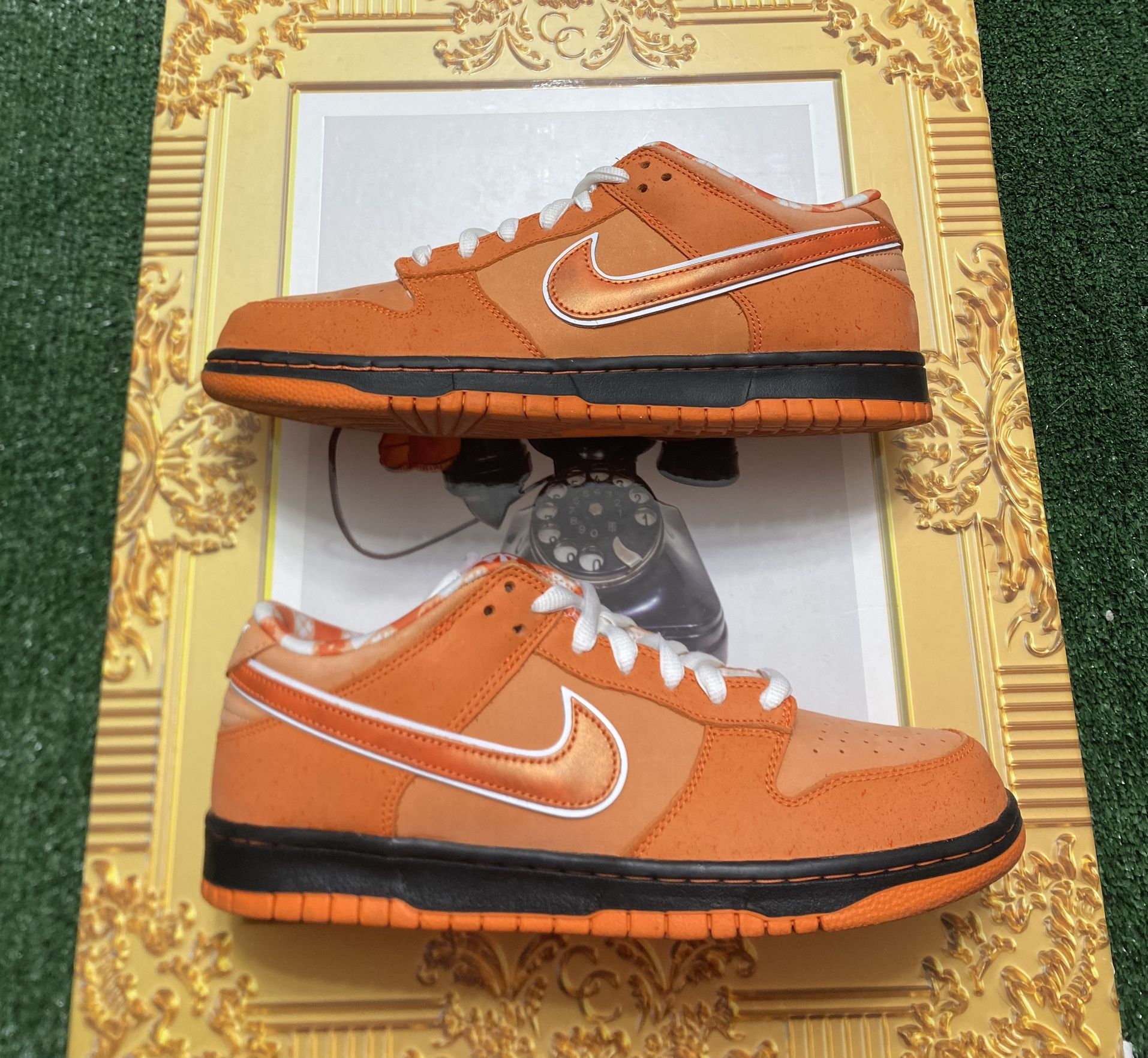 Nike SB Dunk Low Concepts Orange Lobster (Special Box) size