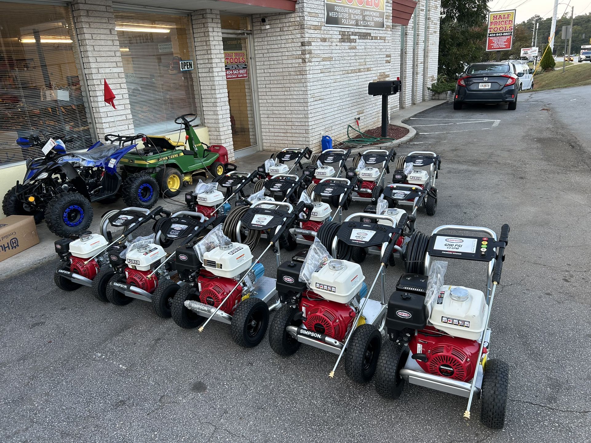 3(contact info removed)psi Honda  Pressure Washer 