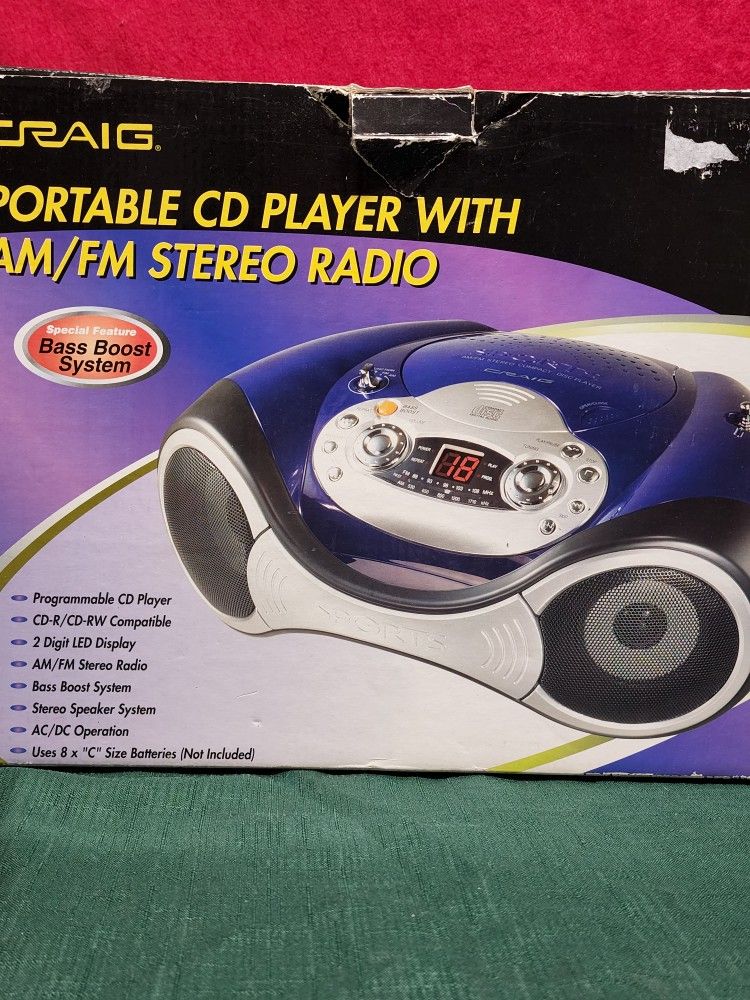Craig Portable Cd Player