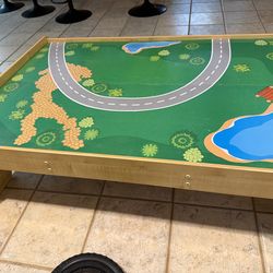 Kid kraft train table with accessories