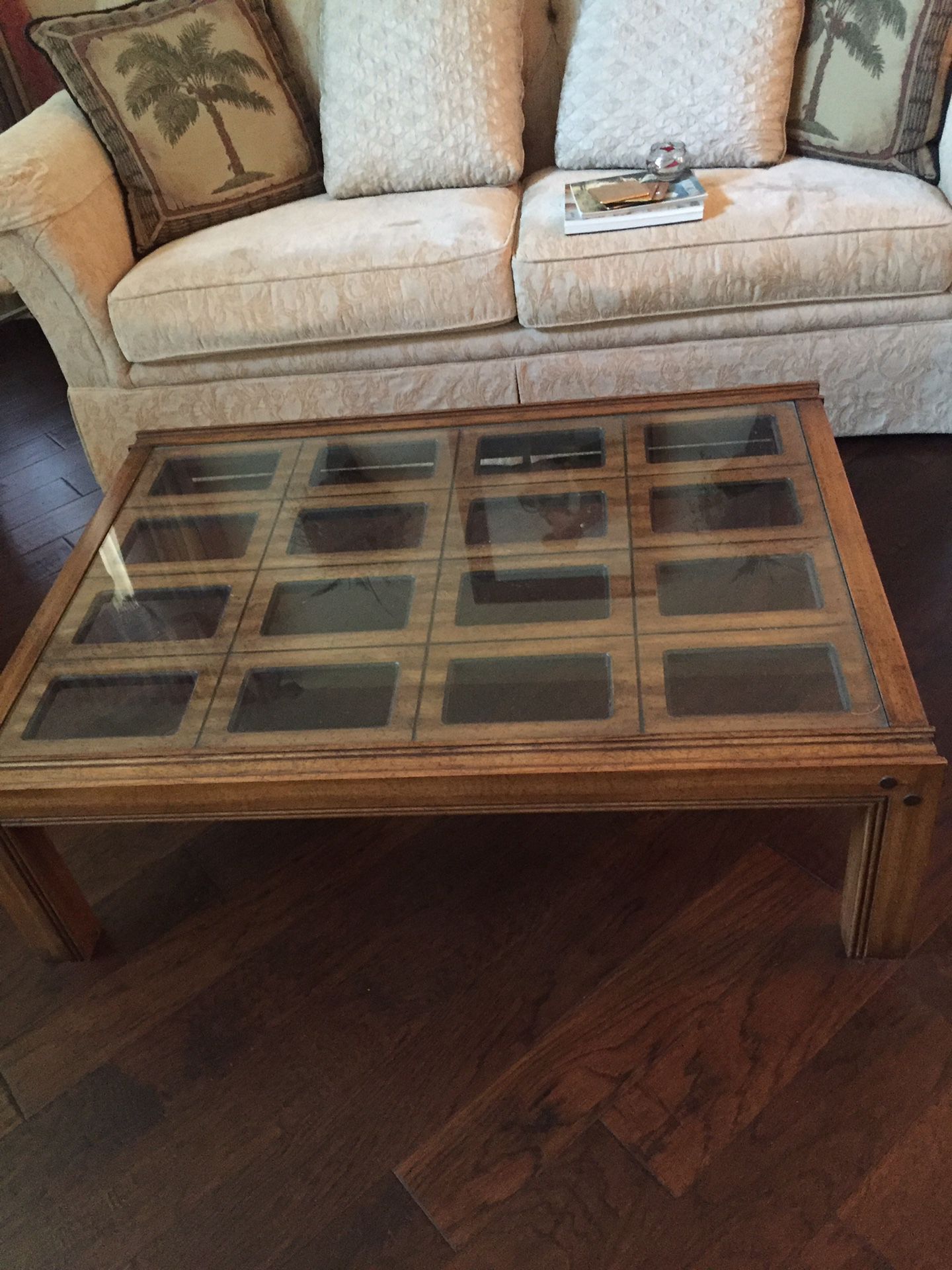 Solid Walnut Wooden Coffee Table