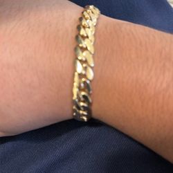 14k Gold Cuban Bracelet 