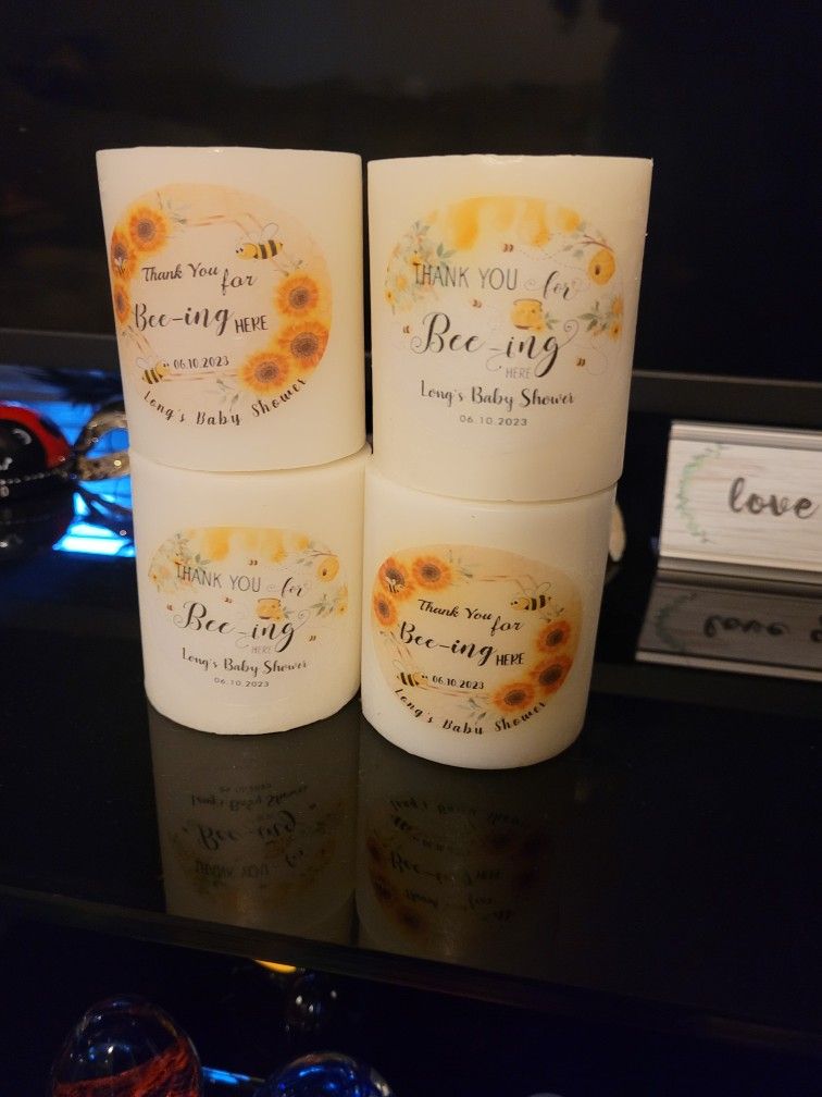 Personalized Candles