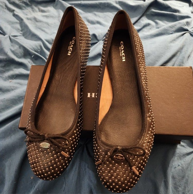 BRAND NEW BLACJ COACH CHELSEA MATTE CALF SIZE 11