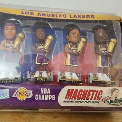 NBA CHAMPS LAKERS MINI BOBBLEHEAD 