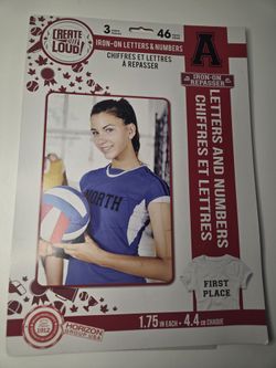 Create Out Loud Iron On Letters 