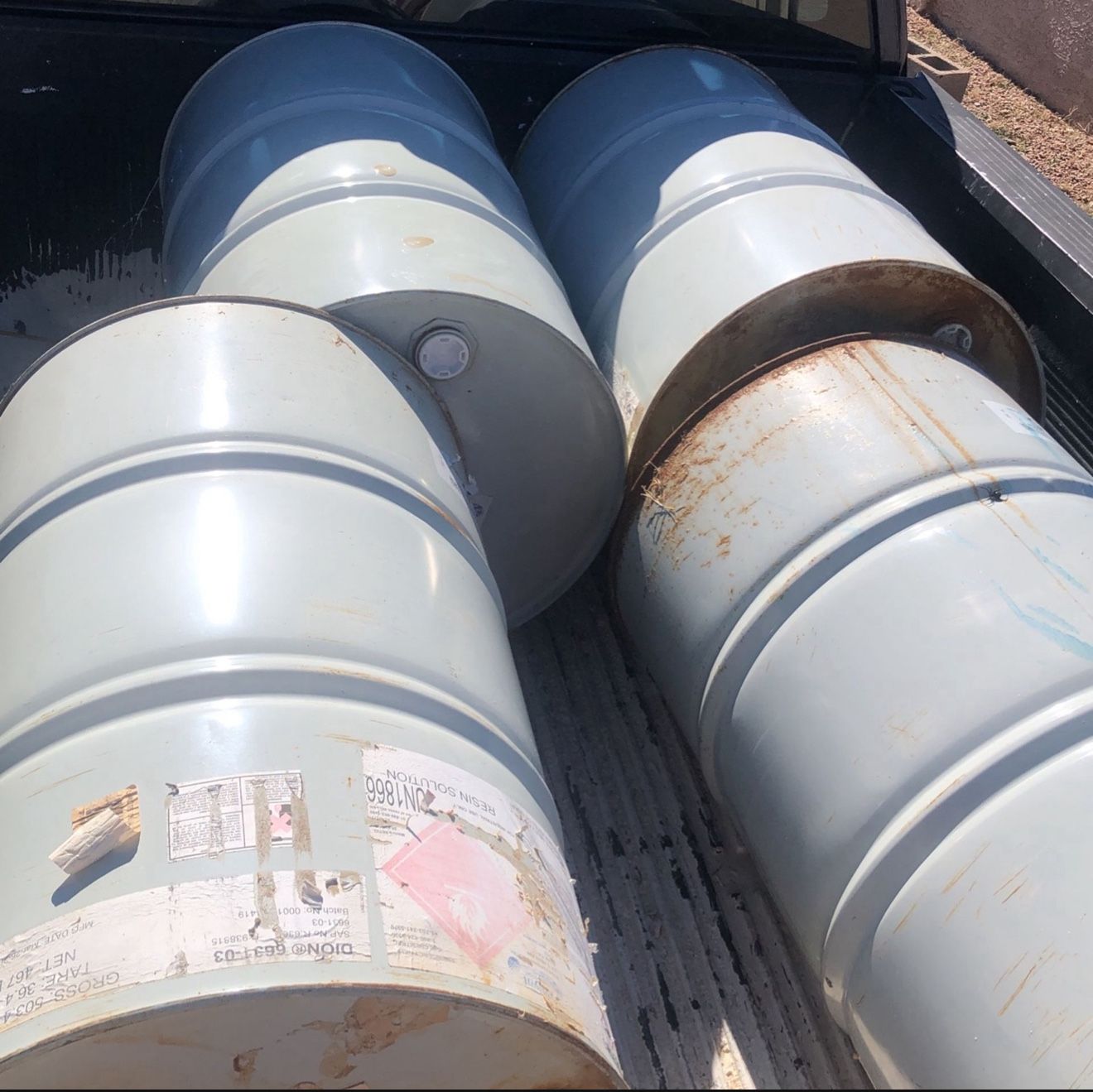 55 Gallon Drums