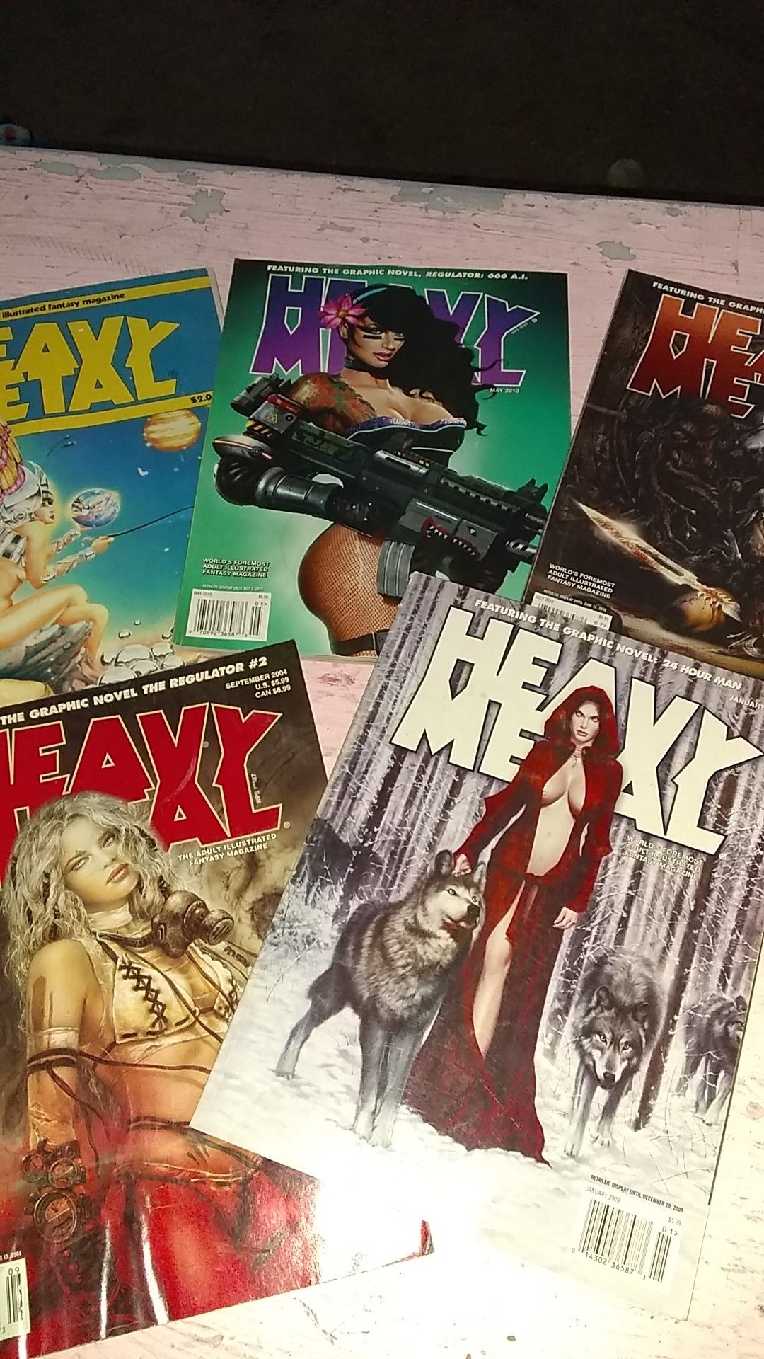 Heavy metal magazines