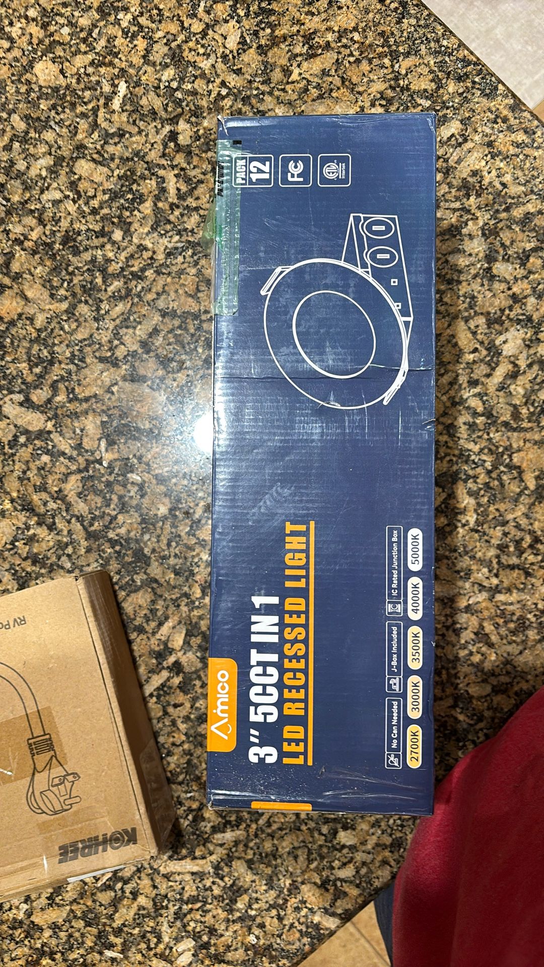 Set Of LED Recessed Lights