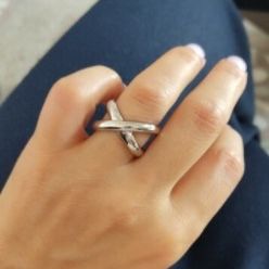 925 sterling Silver Ring Geometric