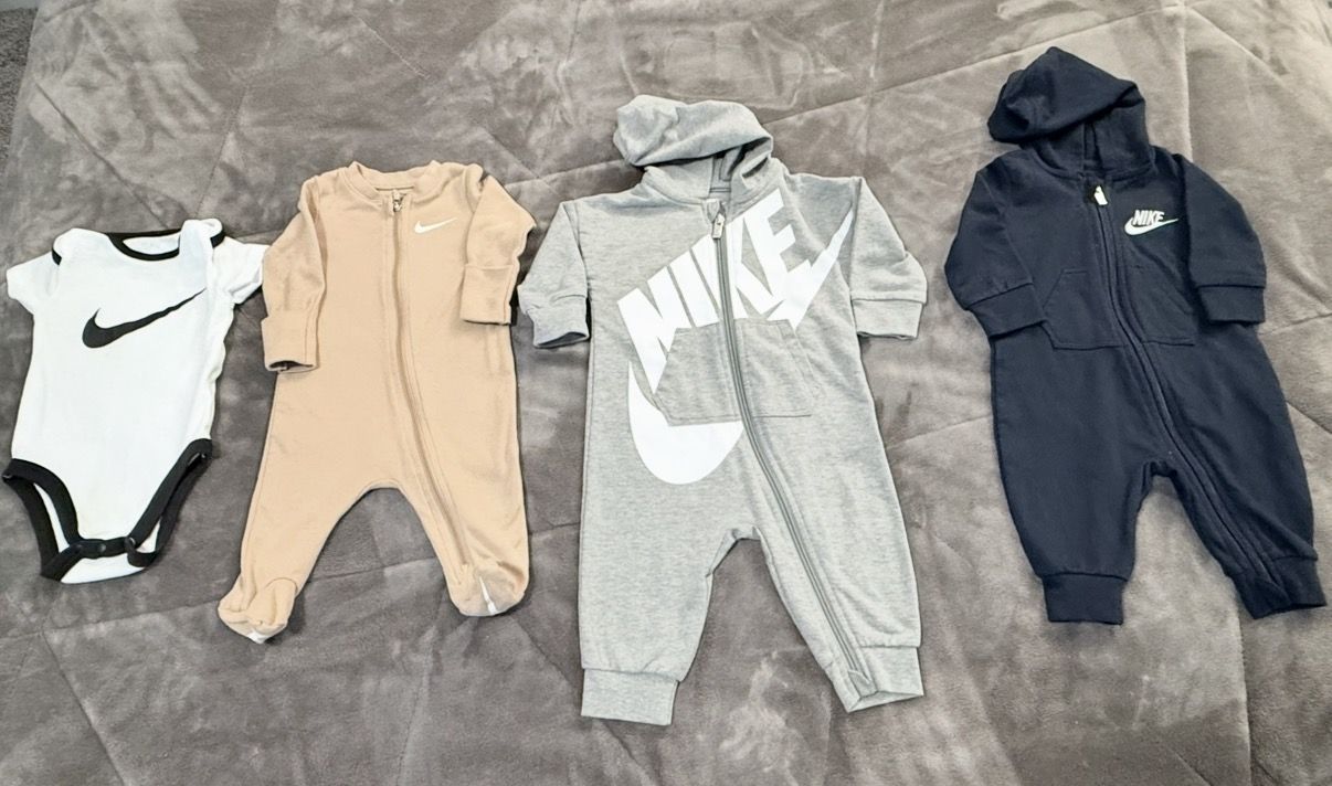 Nike Infant Onsies $25 for all Sizes 0-6 Months
