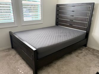 Queen Bed and Mattress