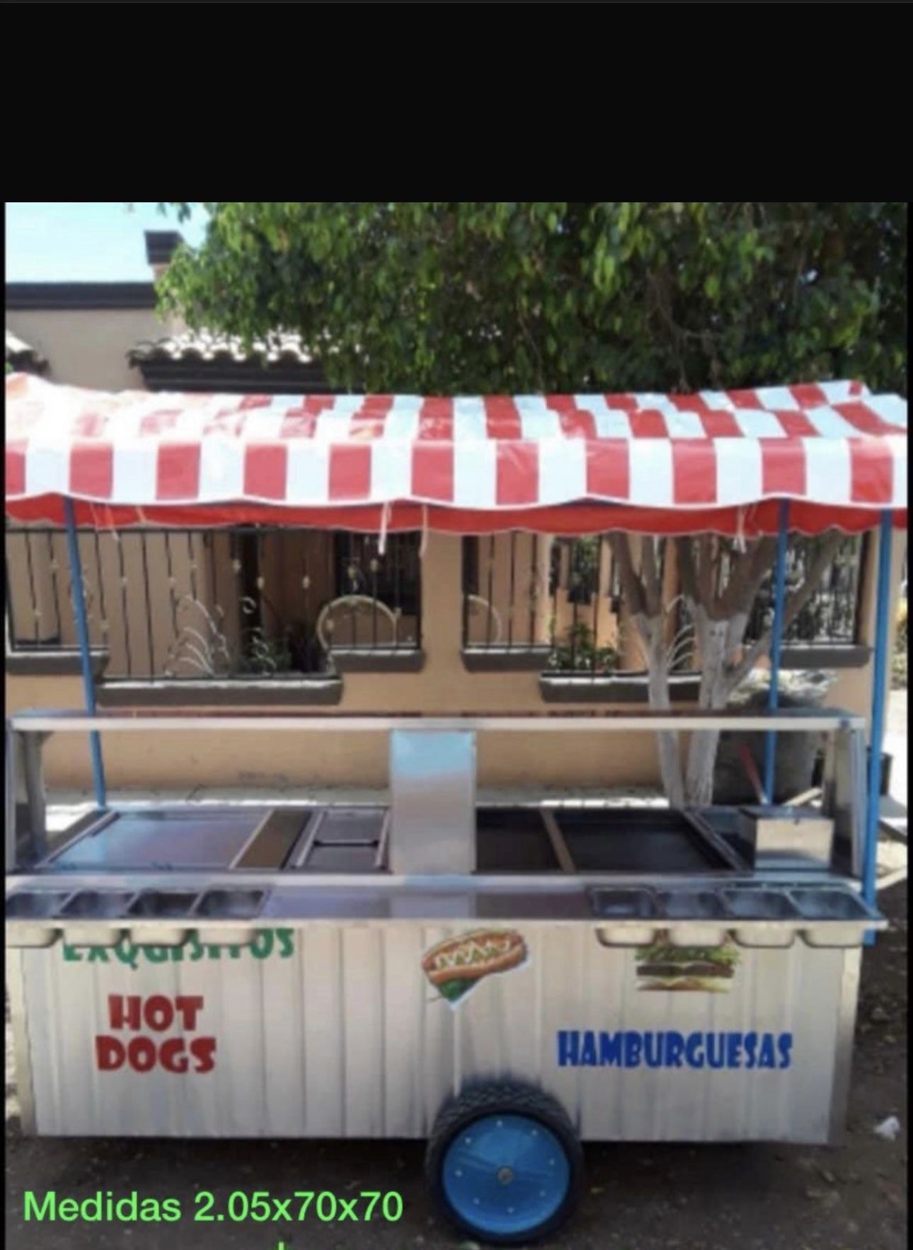 Carrito Para 🌭 Hot Dogs Es El Carrito Grande