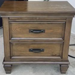 Wooden Nightstand 