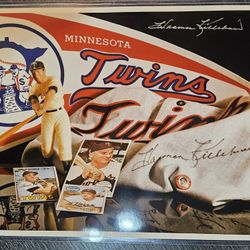Signed Harmon Killebrew Minnesota Twins Photo Autograph MLB Baseball Picture Auto