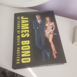 Coffee Table Book - James Bond Movie Posters - Large Hard Cover
