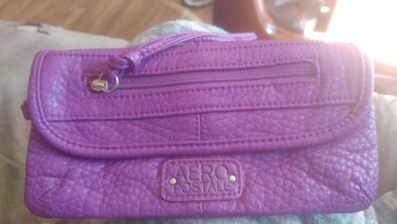 Purple wallet