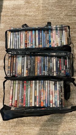 90 DVDs, Disney VHS, Various VHS