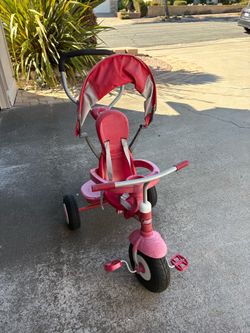 Radio Flyer Tricycle, Color Faded but Works Fine, Kid’s Trike