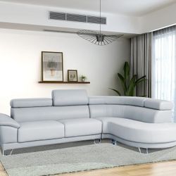 White Sectional