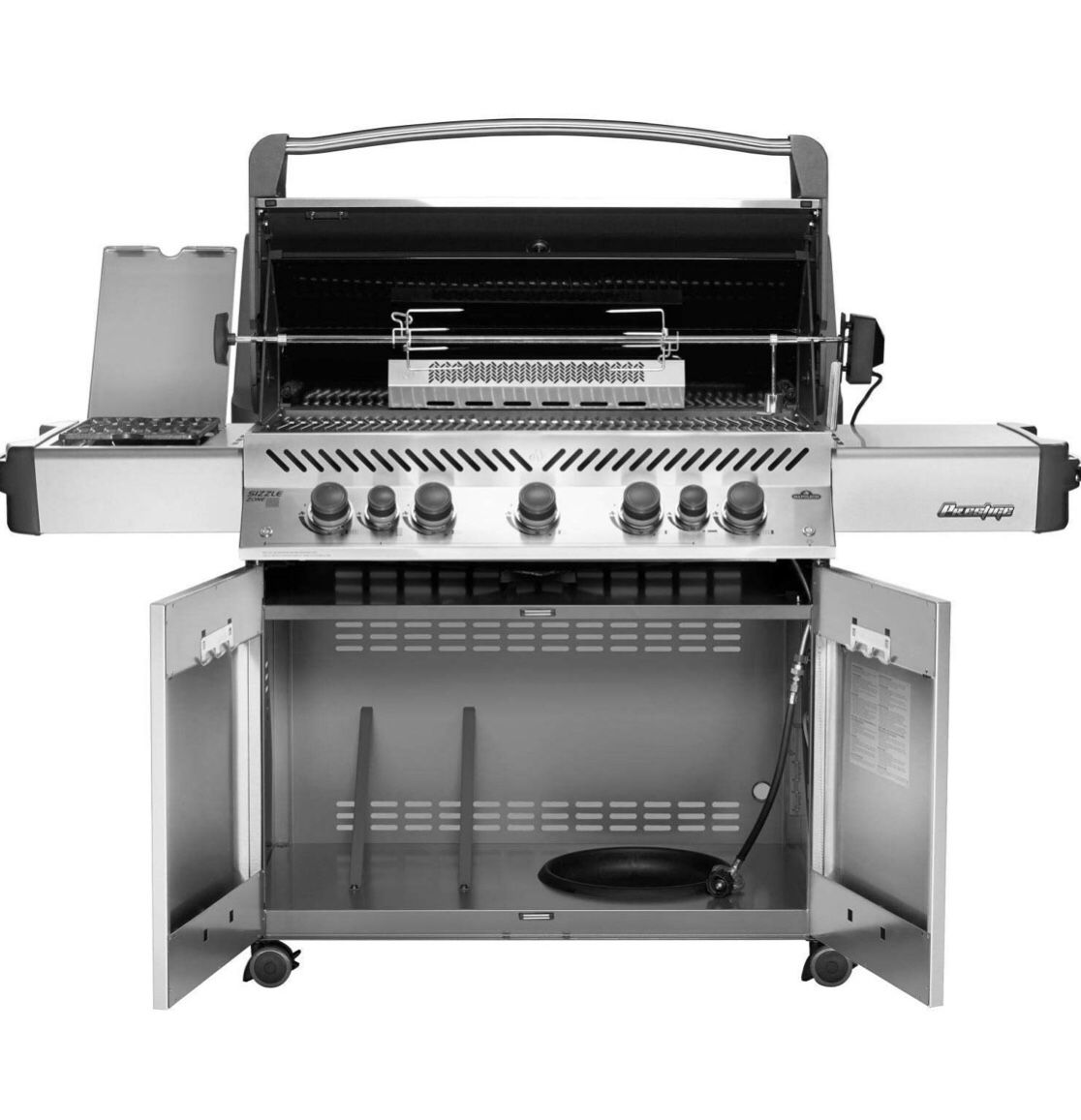 NEW Napoleon Prestige 665 With Cart BBQ Grill and Cart