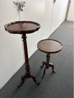 2 Plant Stands / End Tables