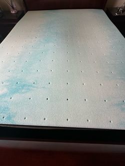 Queen size 4” memory foam topper for only 60 dollars